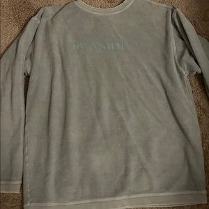 ribbed seaside crewneck